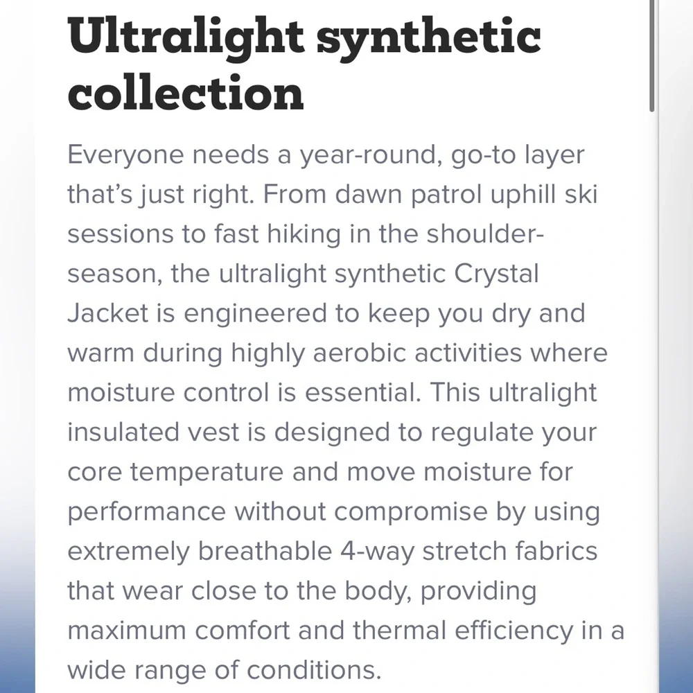 Big Agnes Ultralight Crystal Technical Jacket - Picture 7 of 9